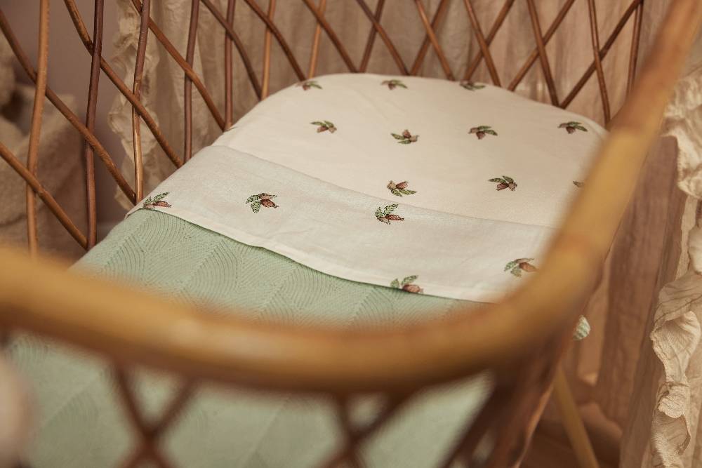 Jollein Spannbettlaken Jersey 40/50x80/90cm Rosehip Neuheiten