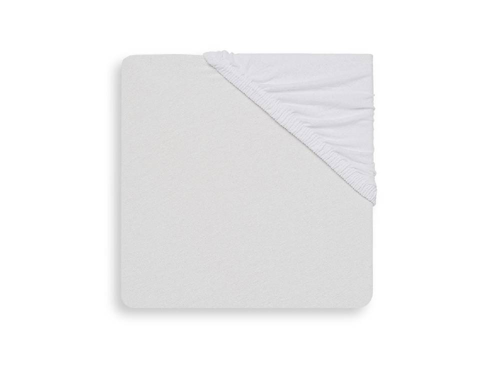 Jollein Spannbettlaken Jersey 40/50x80/90cm White