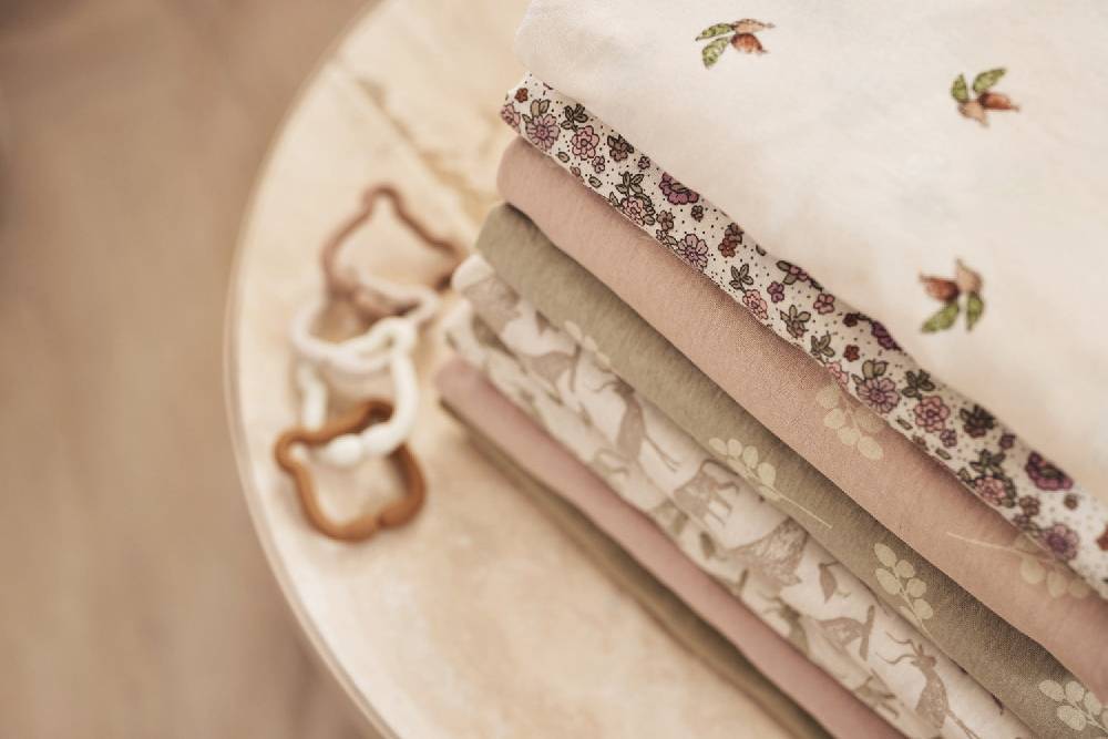Jollein Spannbettlaken Jersey 70x140/75x150cm Animals Nougat Wochenangebot