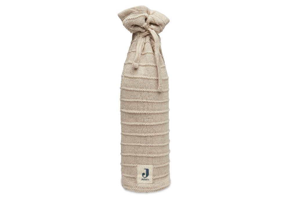 Jollein Wärmflaschenbezug Pure Knit Nougat GOTS