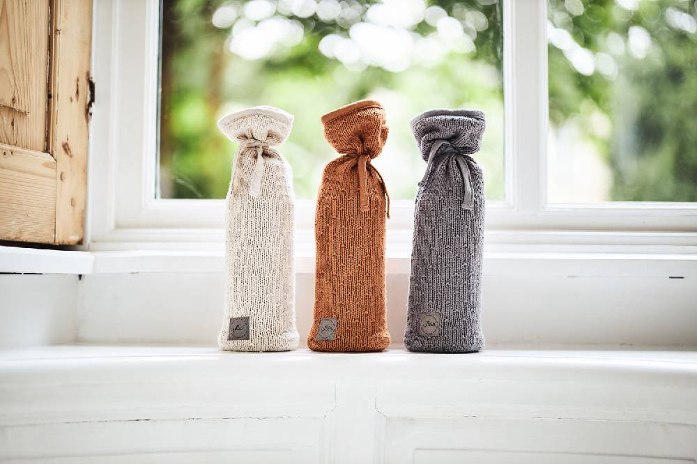 Jollein Wärmflaschenbezug Bliss Knit Caramel Bis zu 50% Rabatt