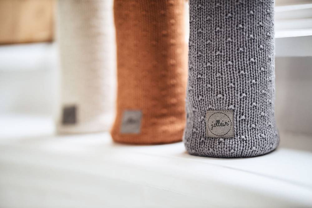 Jollein Wärmflaschenbezug Bliss Knit Caramel Bis zu 50% Rabatt