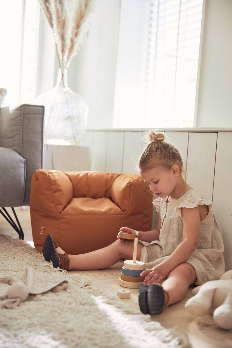 Jollein Kindersessel Beanbag Caramel Riesige Rabatte