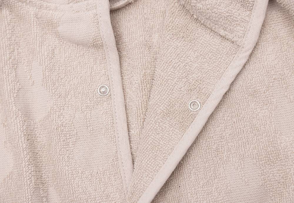Jollein Bademantel Frottee 1-2 Jahre Miffy Jacquard Nougat 2025