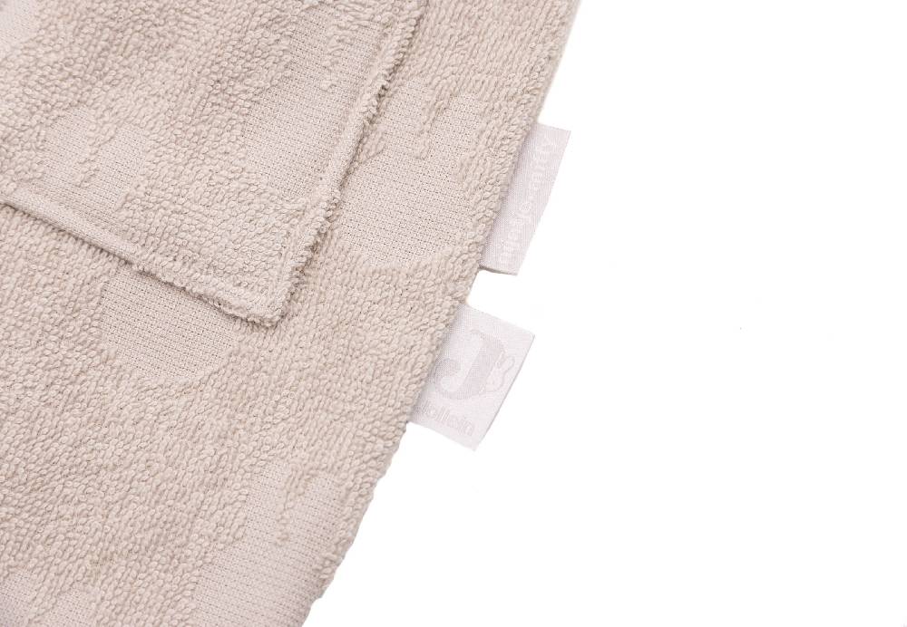 Jollein Bademantel Frottee 1-2 Jahre Miffy Jacquard Nougat 2025
