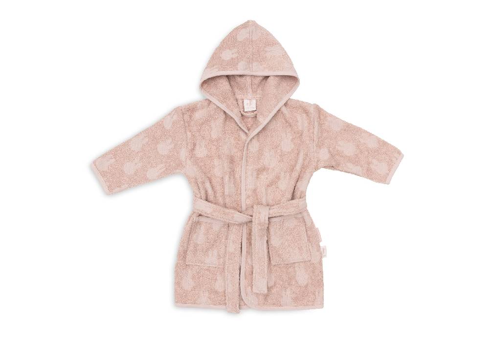 Jollein Bademantel Frottee 1-2 Jahre Miffy Jacquard Wild Rose