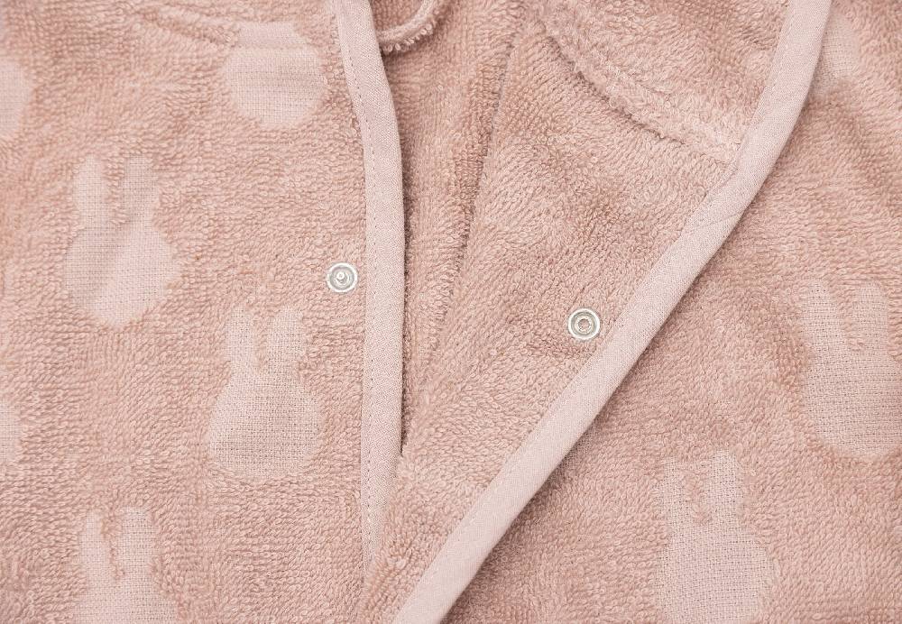 Jollein Bademantel Frottee 1-2 Jahre Miffy Jacquard Wild Rose Verkauf