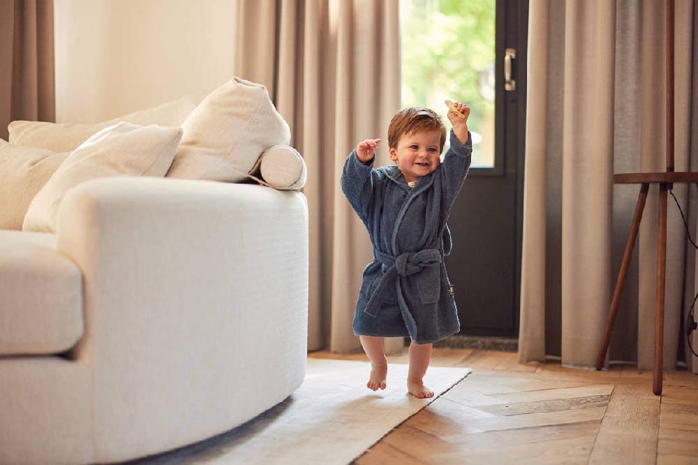 Jollein Bademantel 1-2 Jahre Jeans Blue Schlussverkauf