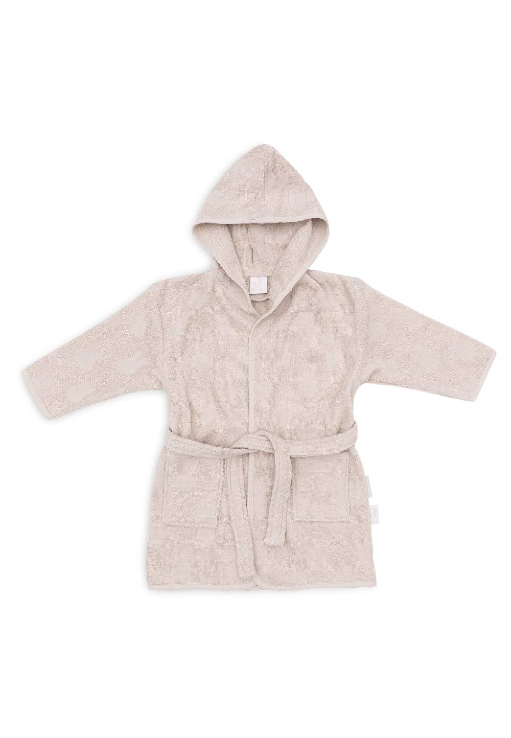 Jollein Bademantel Frottee 3-4 Jahre Miffy Jacquard Nougat Fabrikverkauf