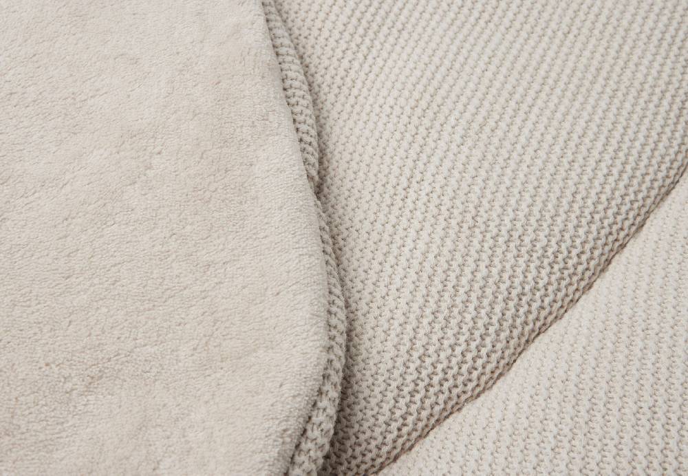Jollein Krabbeldecke Ø 95cm Basic Knit Nougat Fabrikpreis