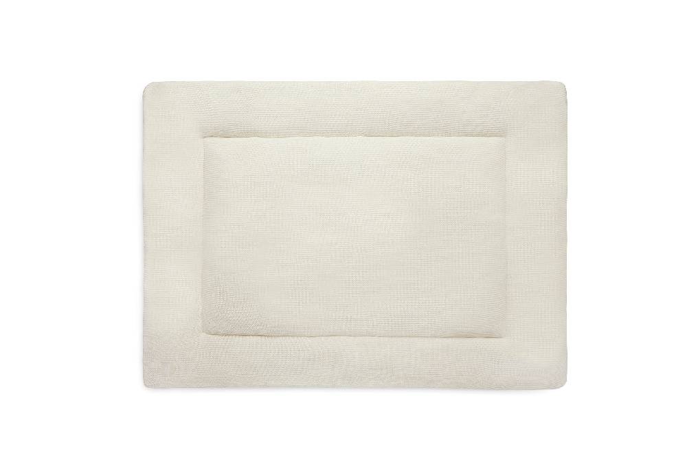 Jollein Krabbeldecke 75x95cm Basic Knit Ivory