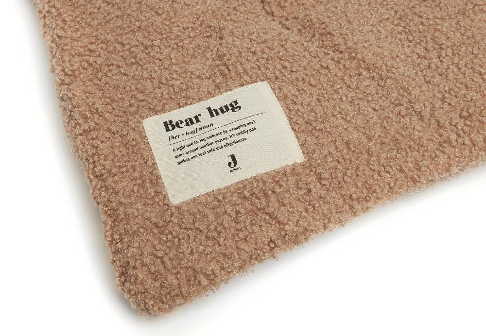 Jollein Krabbeldecke 75x95cm Boucle Biscuit Saisonschlussverkauf