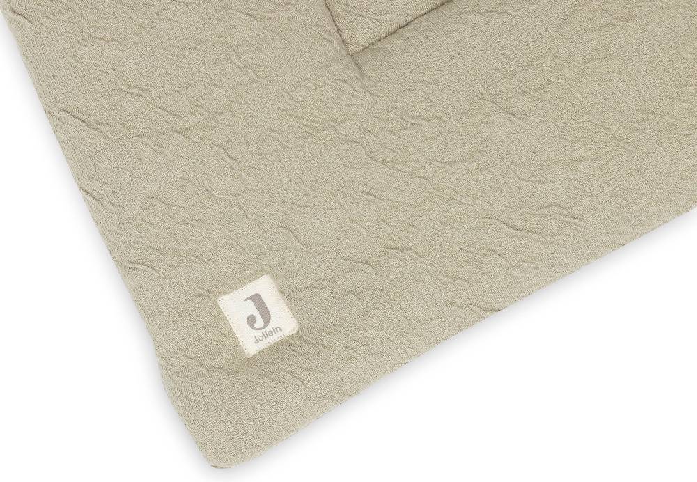 Jollein Krabbeldecke 75x95cm Soft Waves Olive Green Weihnachtsangebot