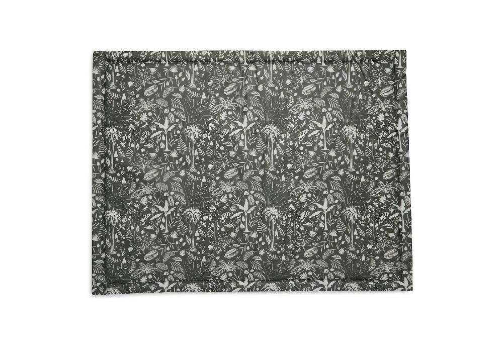 Jollein Laufgittereinlage Botanical 75x95cm Leaf Green