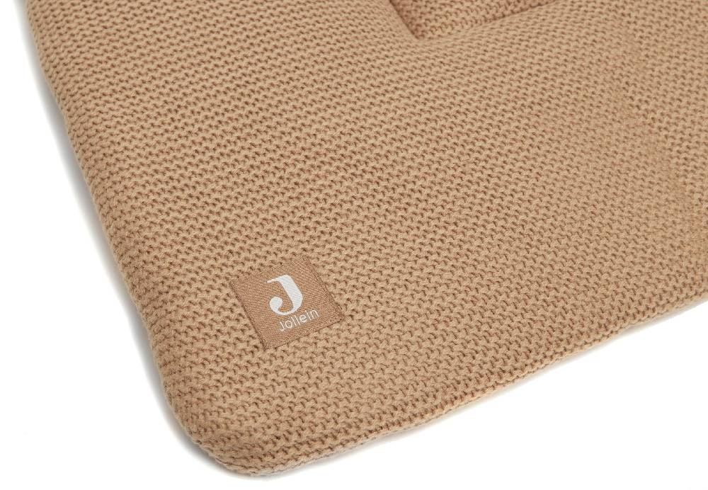 Jollein Krabbeldecke 80x100cm Basic Knit Biscuit Muttertagsangebot
