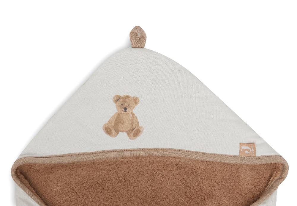 Jollein Einschlagdecke für Babyschale Teddy Bear Jubiläumsangebot