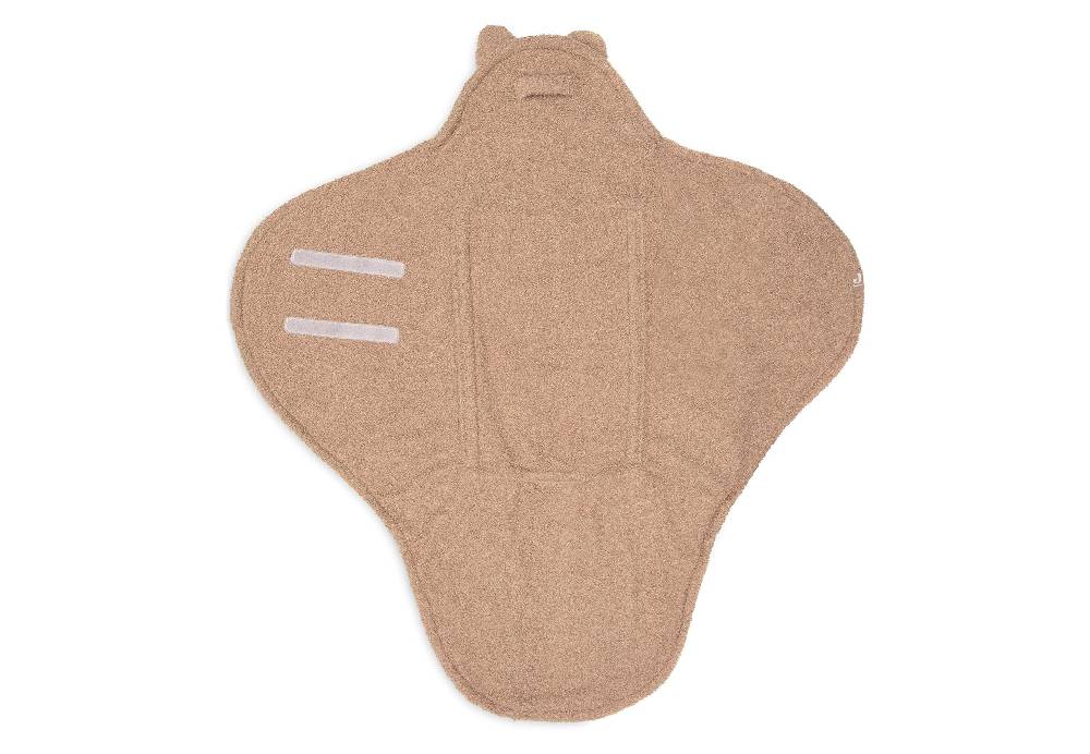 Jollein Einschlagdecke für Babyschale Bear Boucle Biscuit Heißer Verkauf