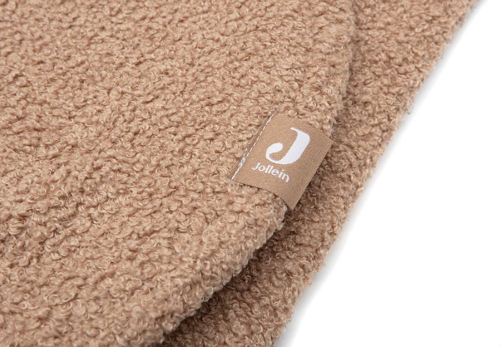 Jollein Einschlagdecke für Babyschale Bear Boucle Biscuit Heißer Verkauf
