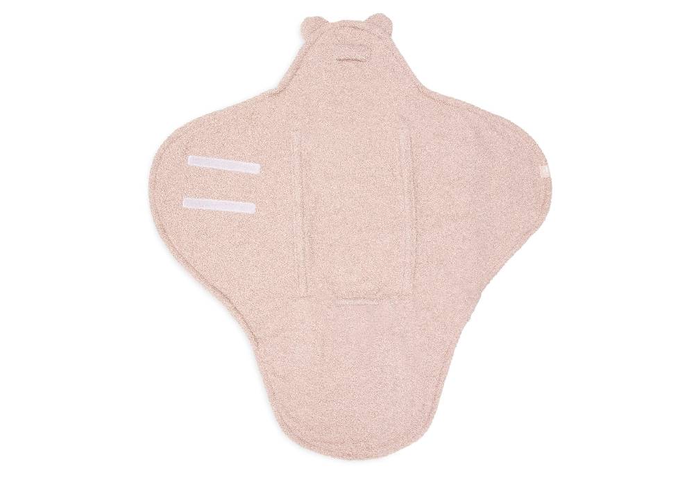 Jollein Einschlagdecke für Babyschale Bear Boucle Wild Rose Top Angebot
