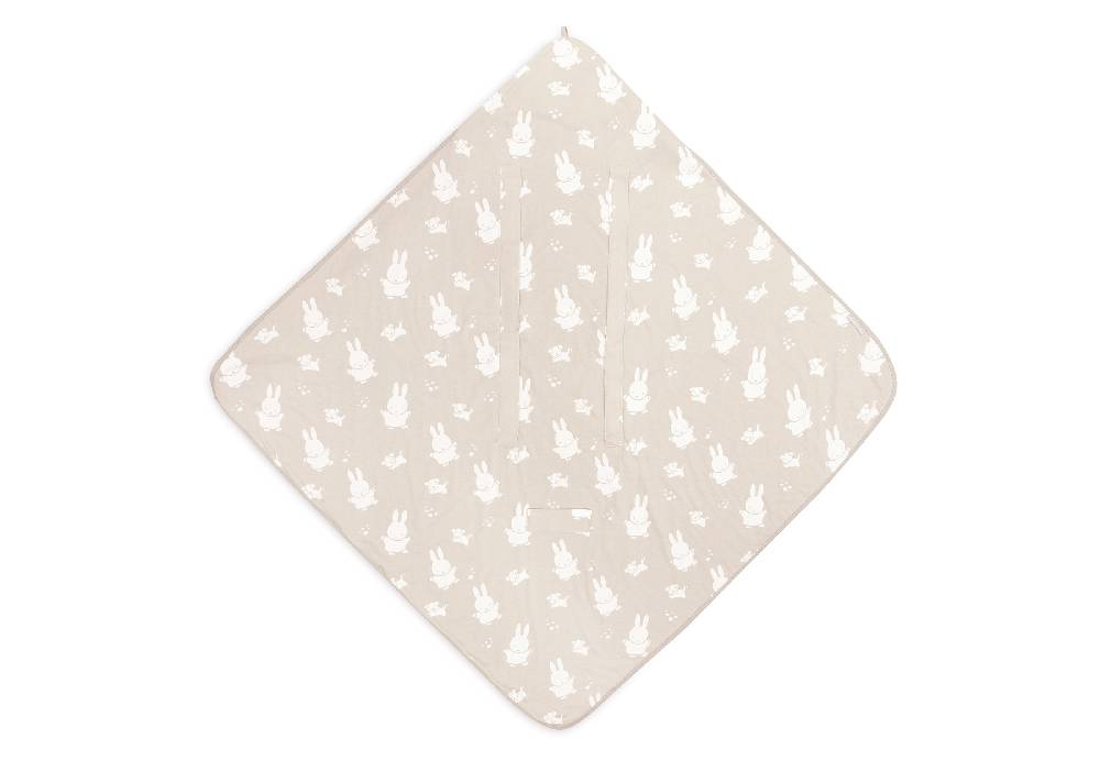 Jollein Einschlagdecke für Babyschale MiffySnuffy Nougat Zeitlich begrenztes Angebot