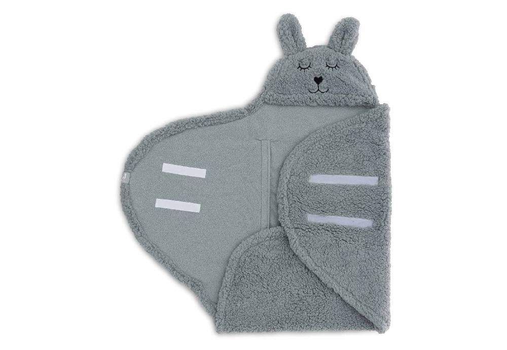Jollein Einschlagdecke für Babyschale Bunny - Sea Green Bestseller