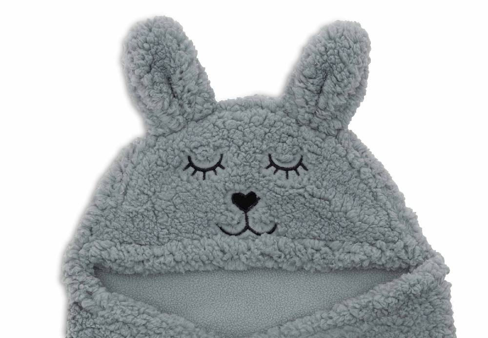 Jollein Einschlagdecke für Babyschale Bunny - Sea Green Bestseller