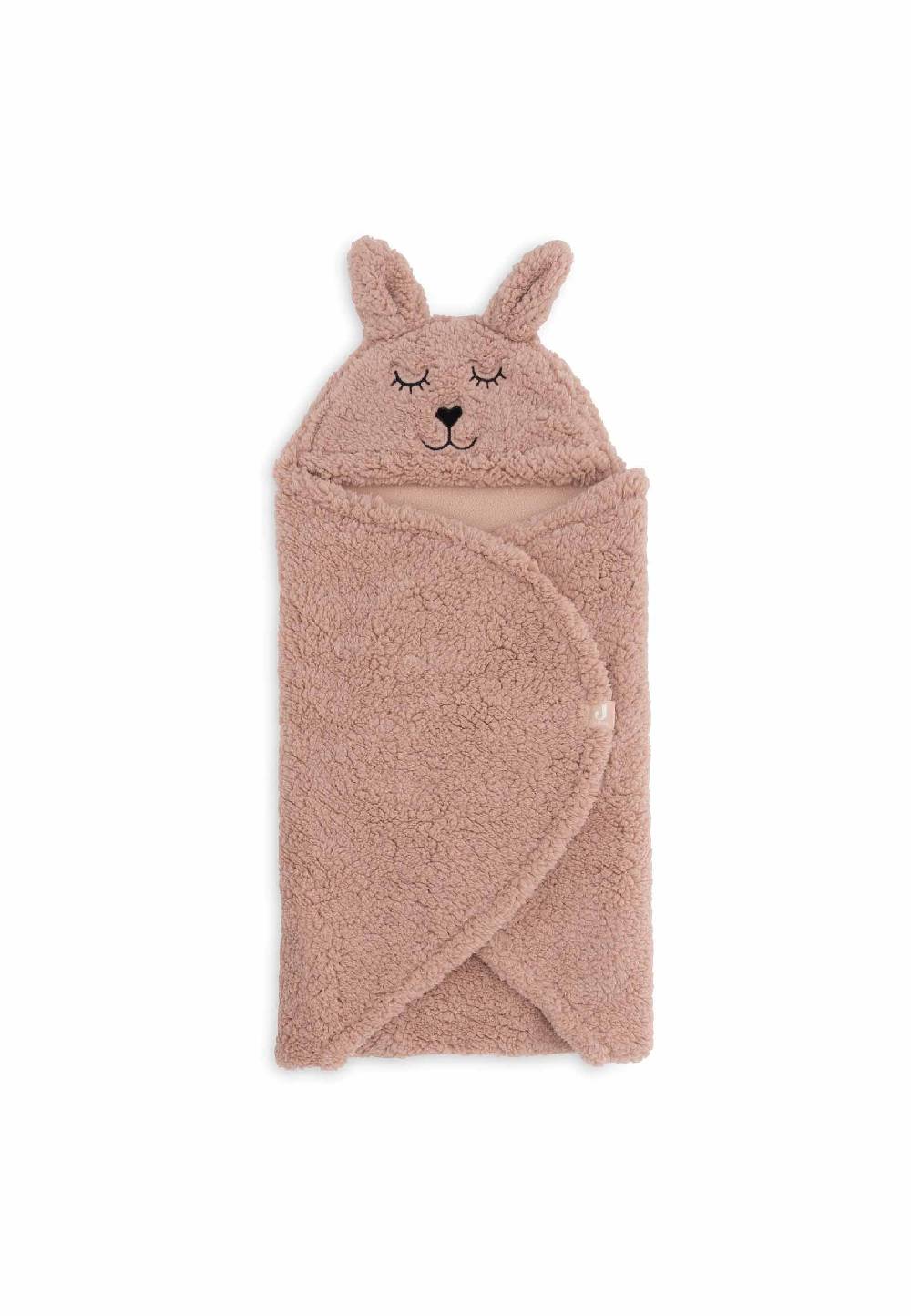 Jollein Einschlagdecke für Babyschale Bunny - Wild Rose Saisonale Angebote