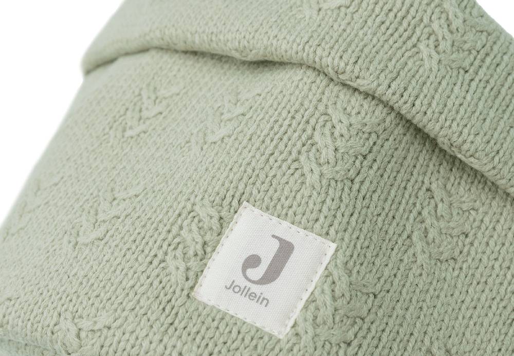 Jollein Pflegekörbchen Grain Knit Olive Green Begrenzte Freigabe
