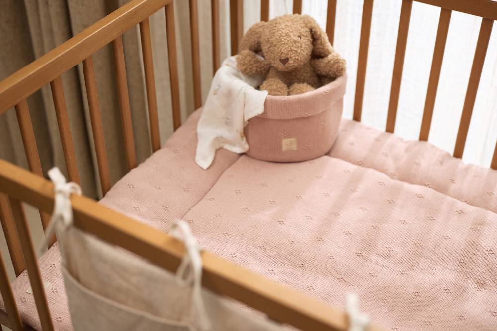 Jollein Pflegekörbchen Cosy Knit - Wild Rose Bis zu 65% Rabatt