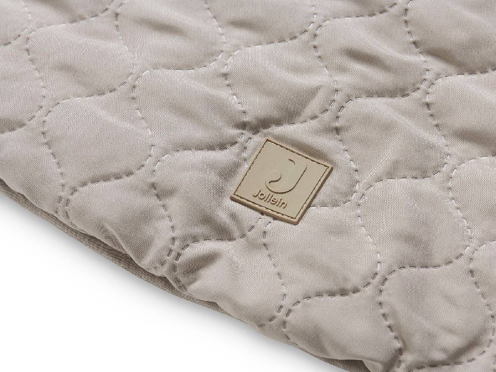 Jollein Krabbeldecke Ø 110cm Nougat Sonderangebot der Fabrik