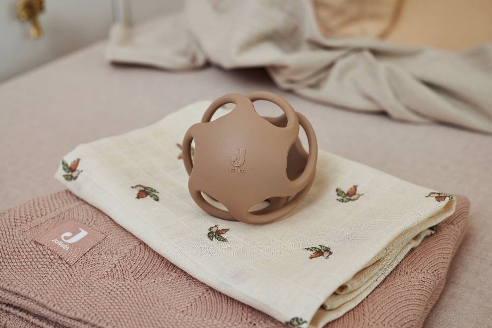 Jollein Ball aus Silikon Ø 9,5cm Silicone Biscuit Super Rabatt