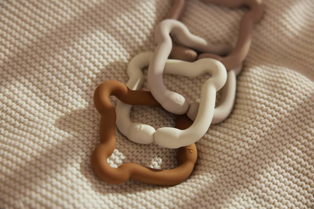 Jollein Spielringe Silikon 20x7x1cm Teddy Bear Speichern exportieren