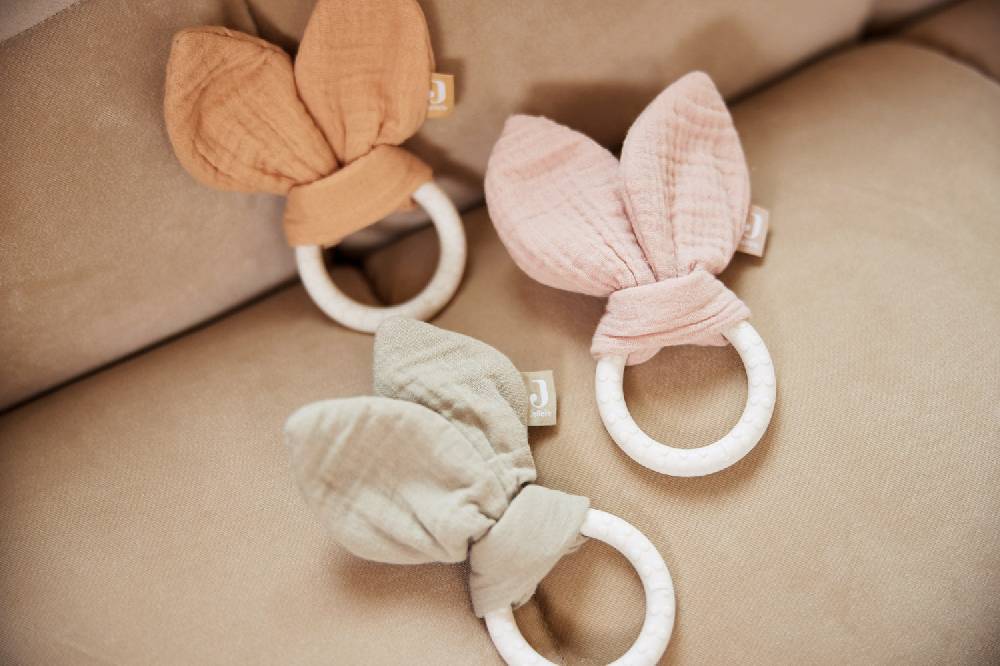 Jollein Beißring Silikon Bunny Ears Moonstone Verkauf