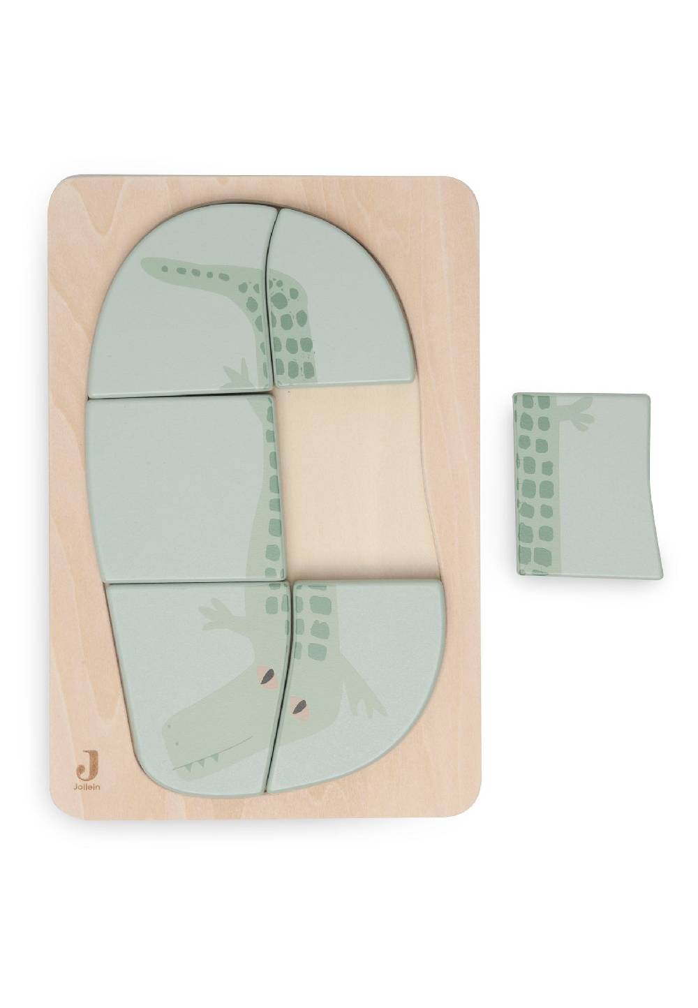 Jollein Puzzle aus Holz - Jungle Jambo - Croco Limitierter Zeitrabatt
