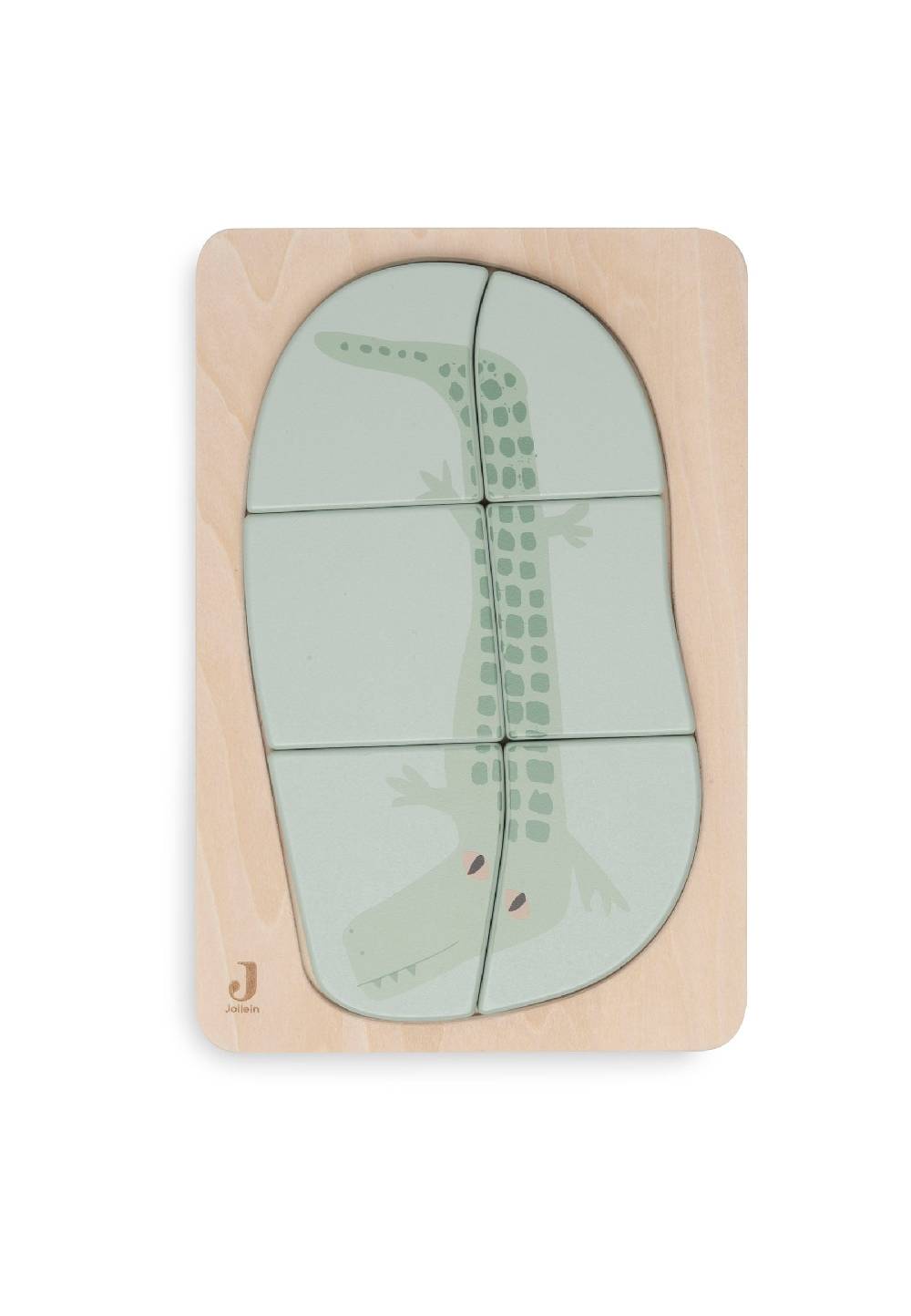 Jollein Puzzle aus Holz - Jungle Jambo - Croco Limitierter Zeitrabatt