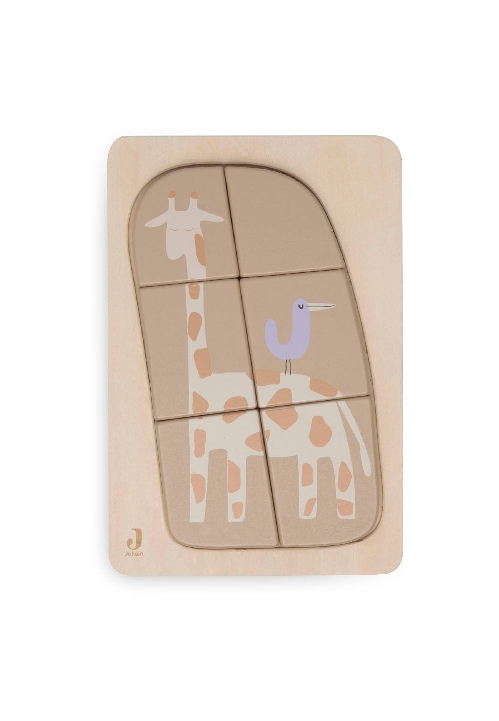 Jollein Puzzle aus Holz - Jungle Jambo - Giraffe Fabrik Onlineshop
