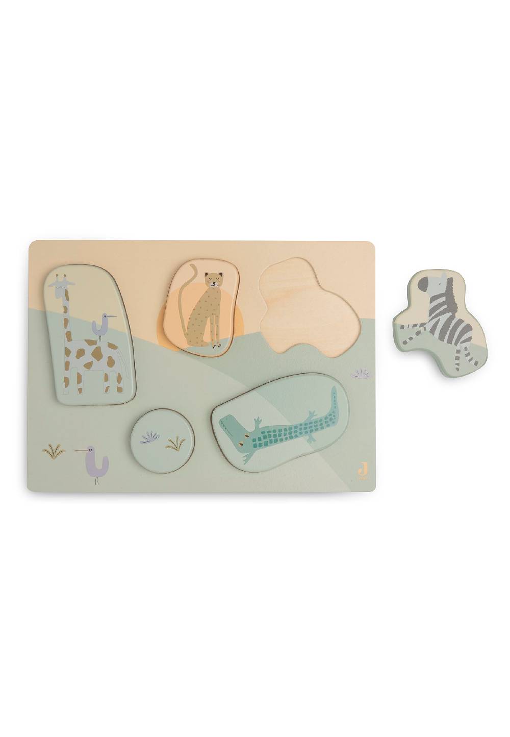 Jollein Puzzle aus Holz - Jungle Jambo Sonderangebot