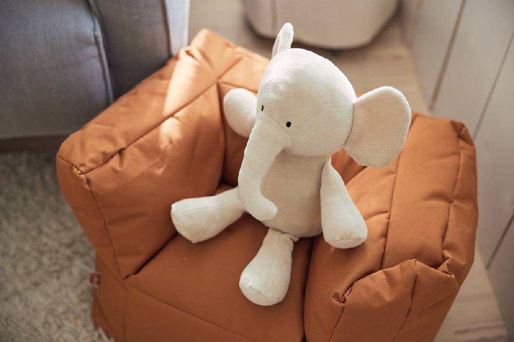 Jollein Kuscheltier Elephant Nougat Räumungsverkauf
