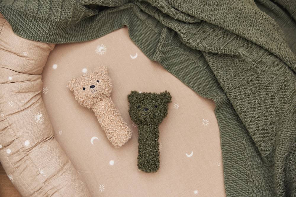Jollein Rassel Teddy Bear Leaf Green Bis zu 65% Rabatt