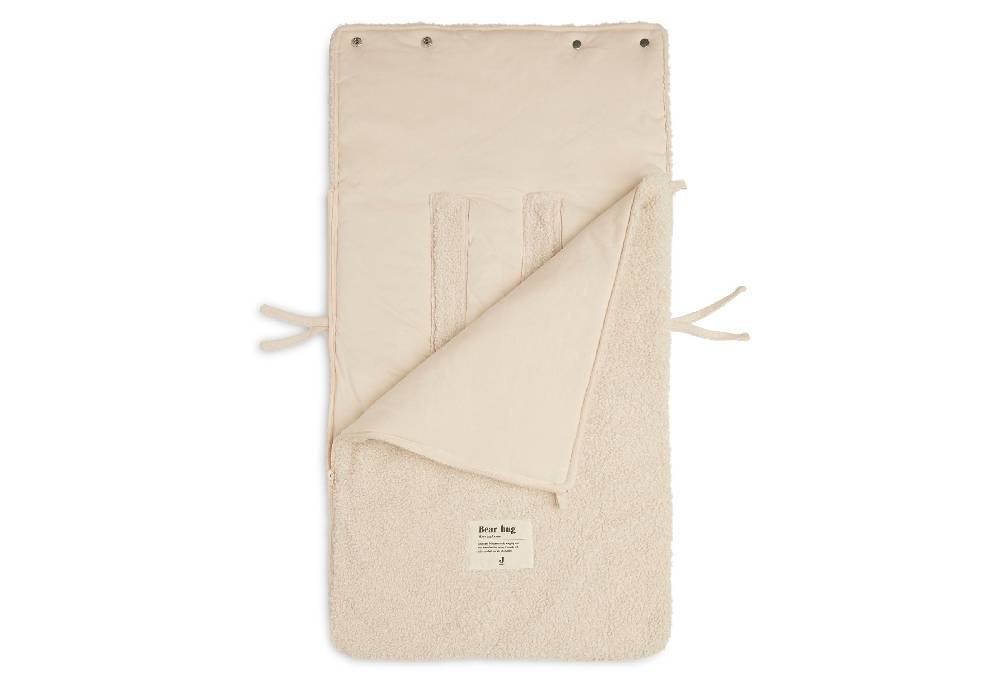 Jollein Fußsack gruppe 0+ 3/5 punkte Boucle Naturel Schlussverkauf