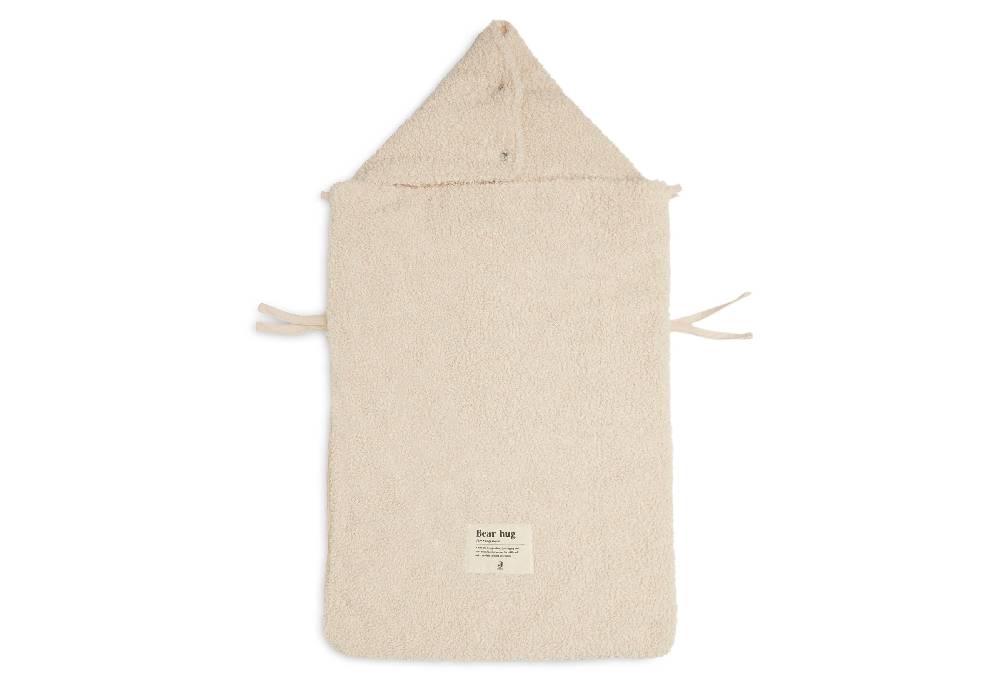 Jollein Fußsack gruppe 0+ 3/5 punkte Boucle Naturel Schlussverkauf