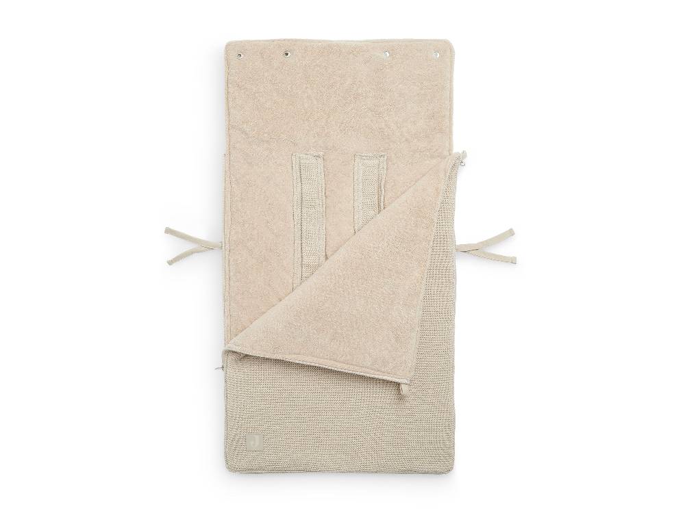 Jollein Fußsack gruppe 0+ 3/5 punkte Basic Knit Nougat Günstiger Verkauf