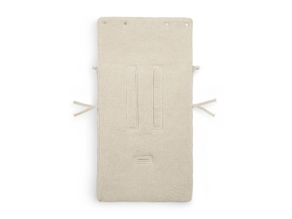 Jollein Fußsack gruppe 0+ 3/5 punkte Basic Knit Nougat Günstiger Verkauf