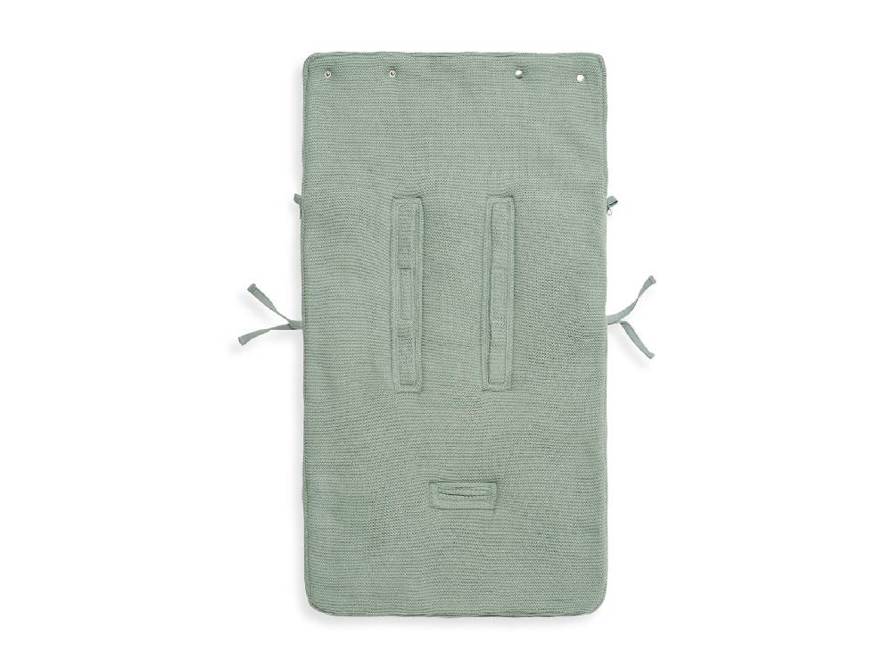 Jollein Fußsack gruppe 0+ 3/5 punkte Basic Knit Forest Green Fabrik Onlineshop