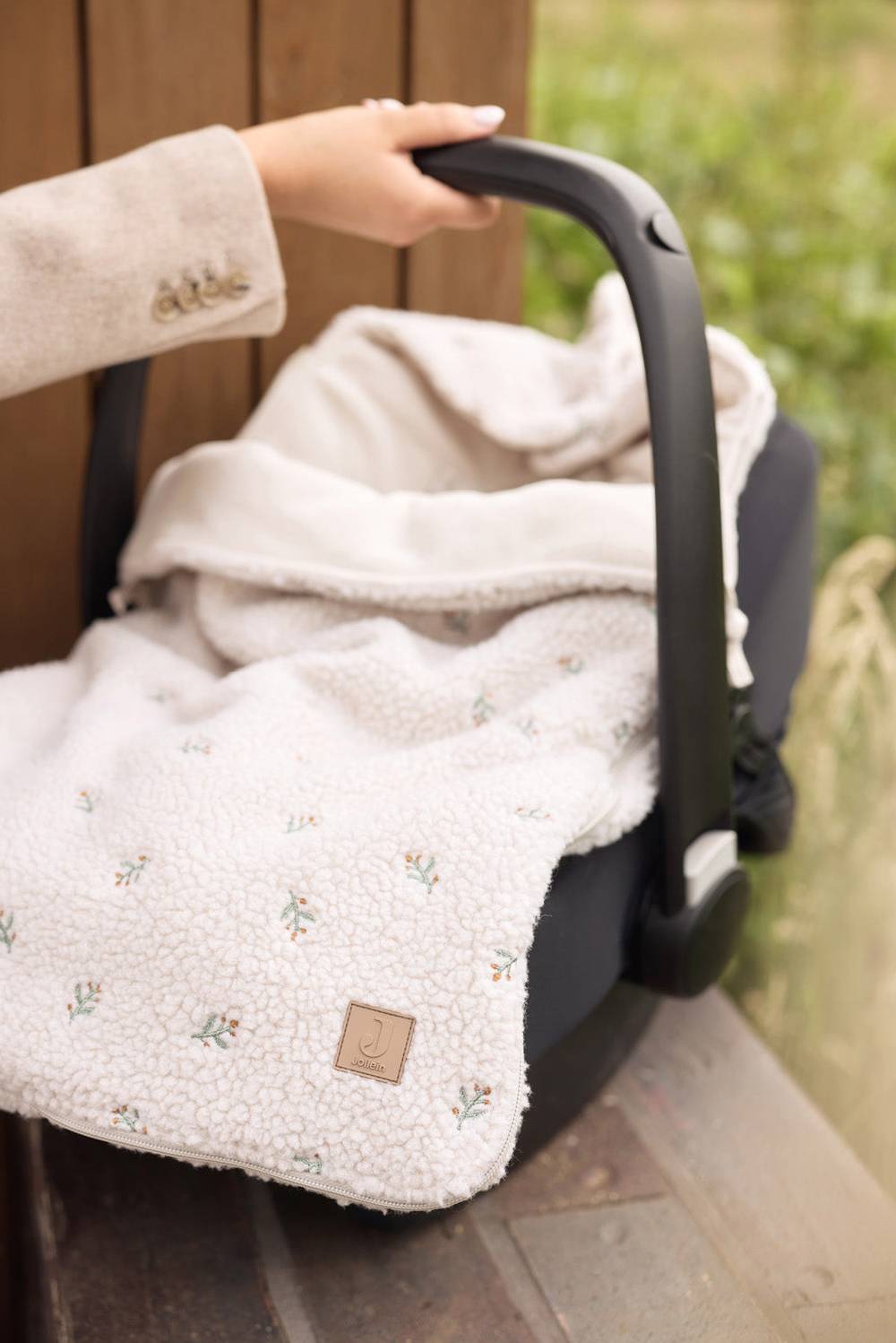 Jollein Fußsack Gruppe 0+ 3/5 Punkte - Teddy Lovely Großer Ausverkauf