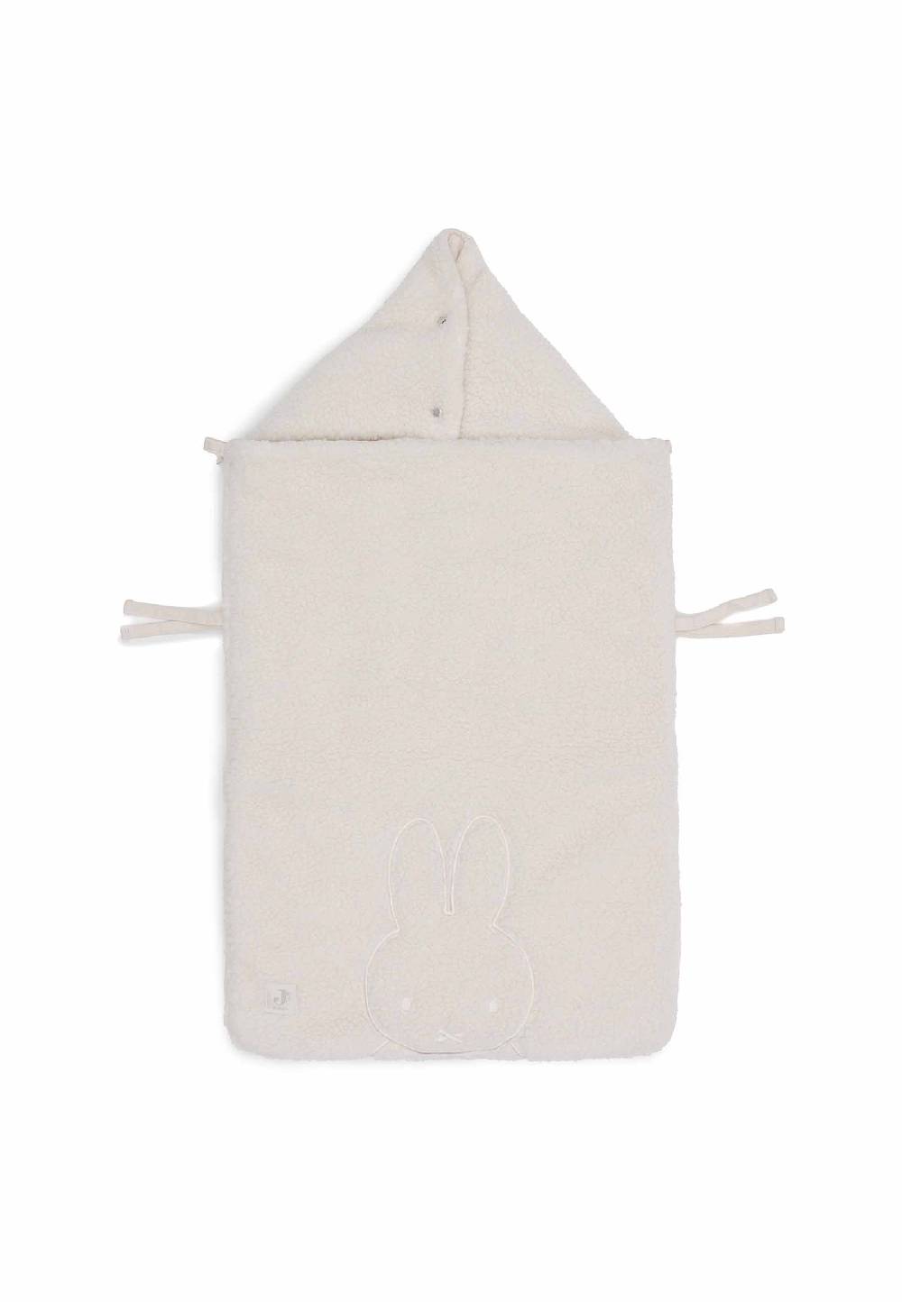 Jollein Fußsack Gruppe 0+ 3/5 Punkte Miffy Teddy - Oatmeal Begrenztes Angebot