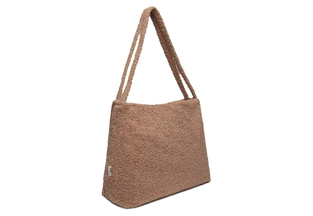 Jollein Wickeltasche Shopper 34x43cm Boucle Biscuit Zeitlich begrenztes Angebot