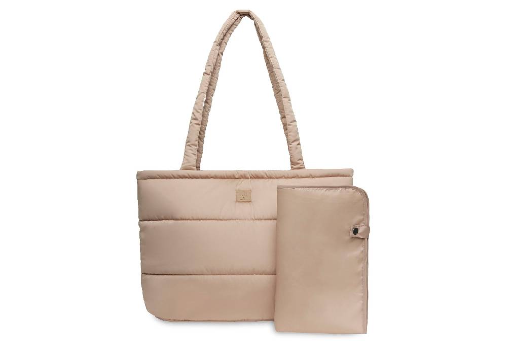 Jollein Wickeltasche Puffed bag Biscuit Exklusive Angebote