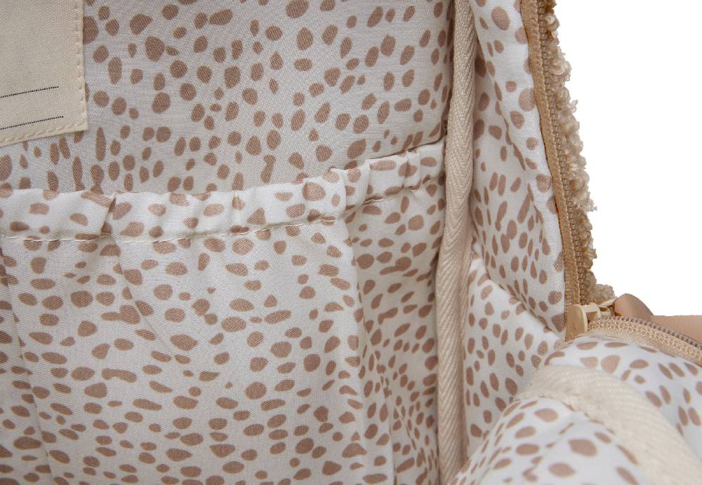 Jollein Wickeltasche Rucksack Boucle Biscuit Neuheiten