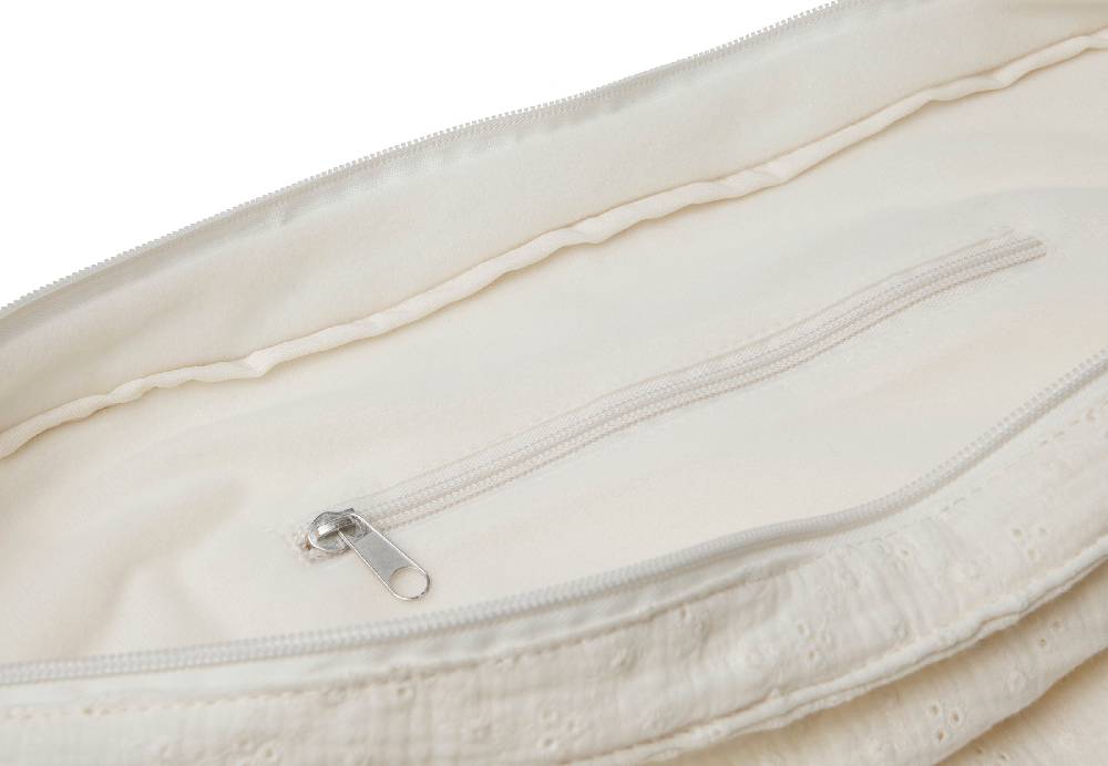 Jollein Shopper Embroidery Ivory Riesige Ersparnisse